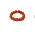 Bracciale Vestopazzo Coral Elastico Sfere corallo