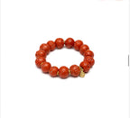 Bracciale Vestopazzo Coral Elastico Sfere corallo