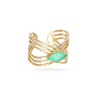 Anello Anartxy donna Prisma Verde acqua