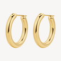Orecchini Brosway donna Cerchio bombato big gold