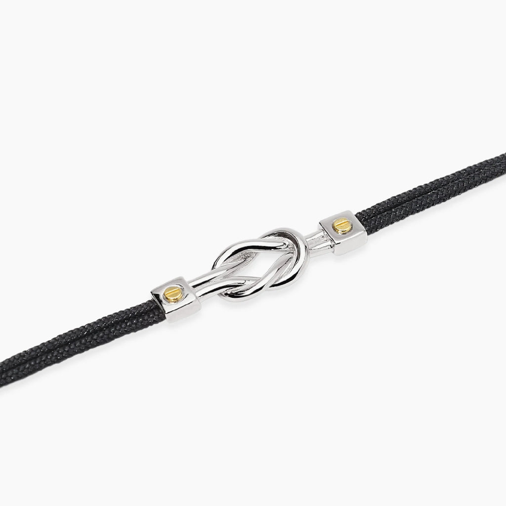 Bracciale Mabina Uomo nylon con nodo centrale da uomo IL MARINAIO