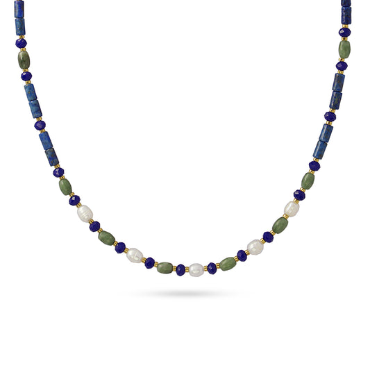 Collana Donna Anartxy blue Stones