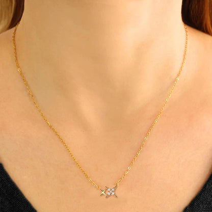 Collana Anartxy donna Doppia stella