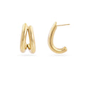 Orecchini donna Anartxy semicerchi doppio