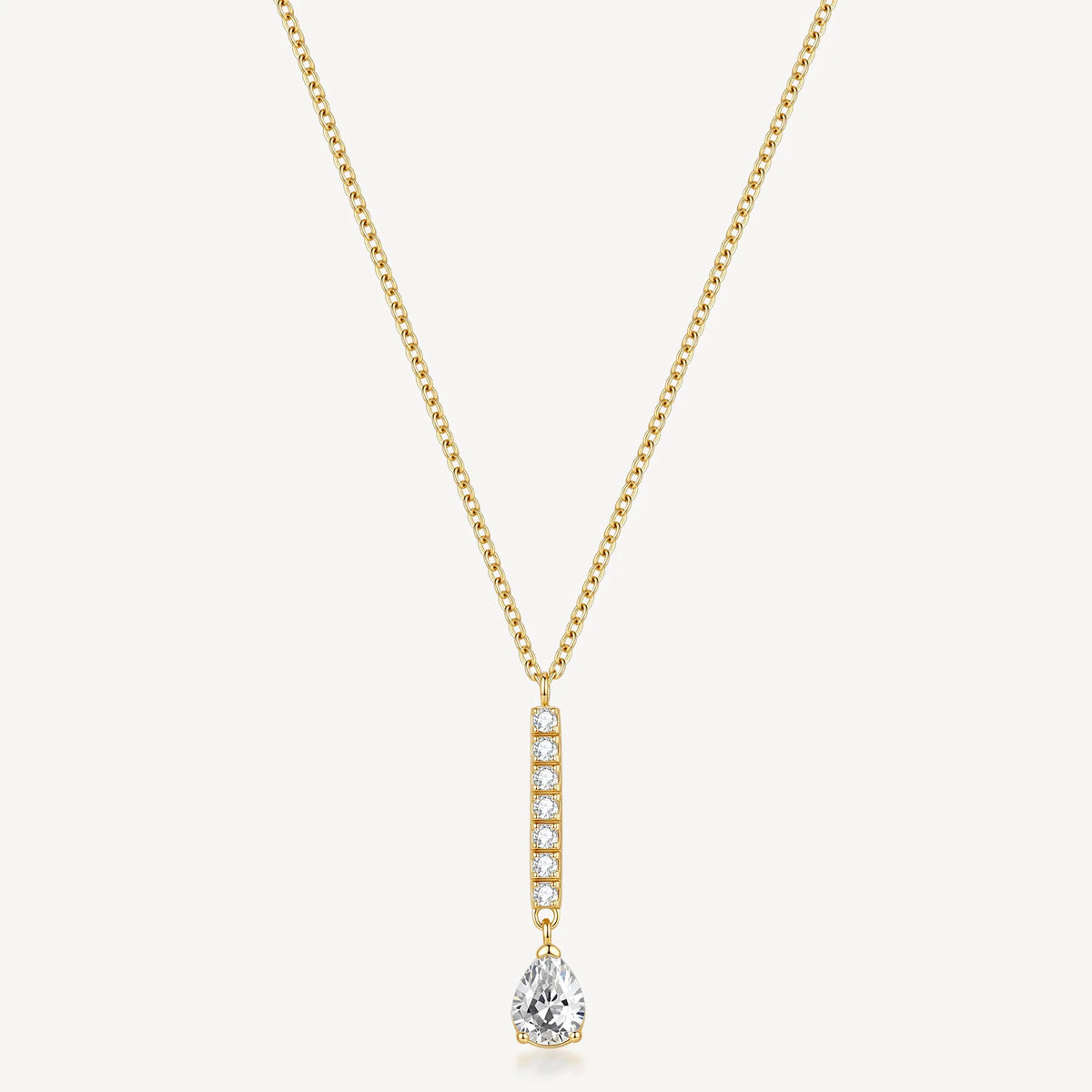Collana Brosway donna Desideri Barretta pendente gold con gocciolina