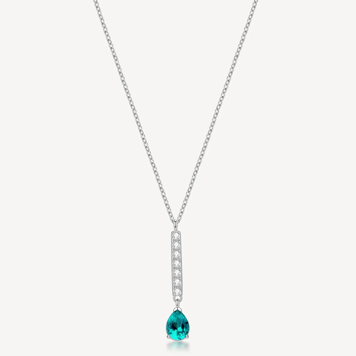 Collana Brosway donna Desideri Barretta pendente con gocciolina paraiba