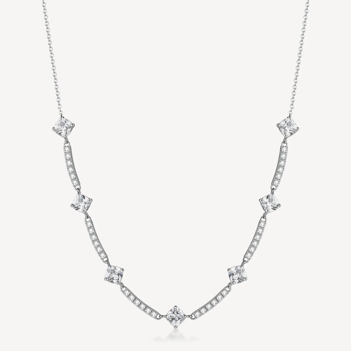Collana Brosway donna Desideri Tennis barrette con zirconi
