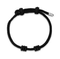 Bracciale regolabile nero Rosato