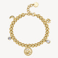 Bracciale Brosway Donna CHAKRA MISTICI Sole e Luna Oro