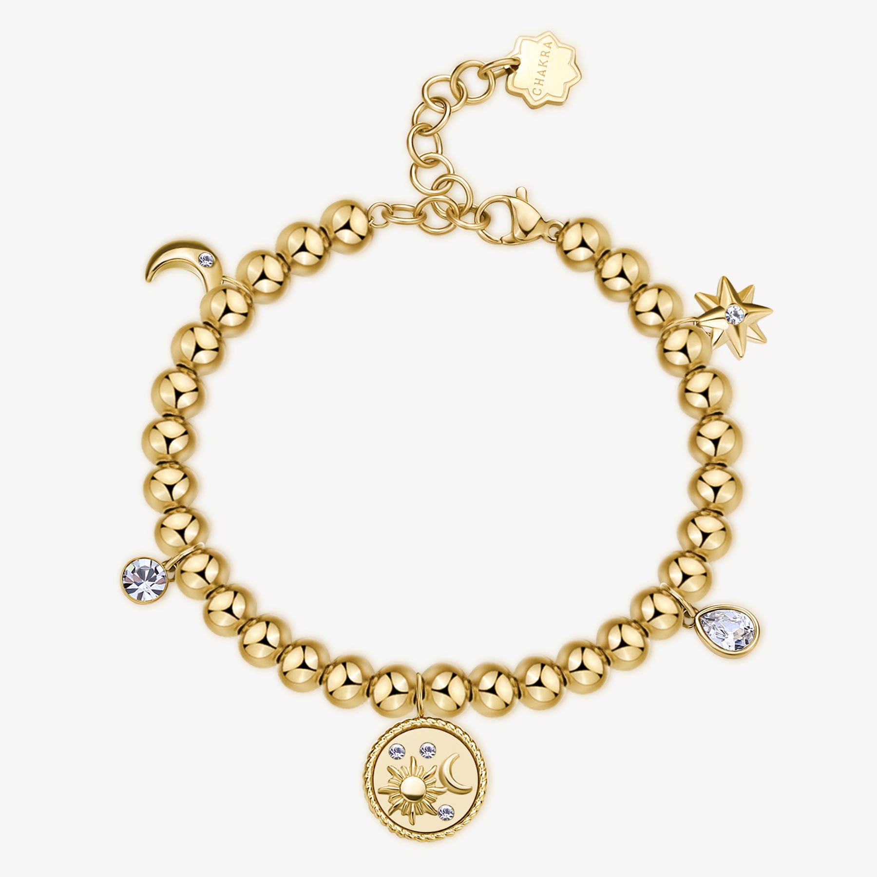 Bracciale Brosway Donna CHAKRA MISTICI Sole e Luna Oro