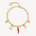 Bracciale Brosway donna Chakra Cornetto,elefante,quadrifoglio