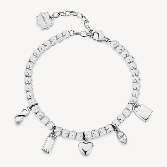 Bracciale Brosway donna Chakra Cuore,infinito,lucchetto