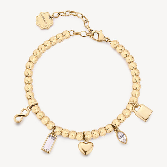 Bracciale Brosway donna Chakra Cuore,lucchetto gold