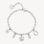 Bracciale Brosway donna Chakra Fiore di loto,mano di Fatima,rosa dei venti