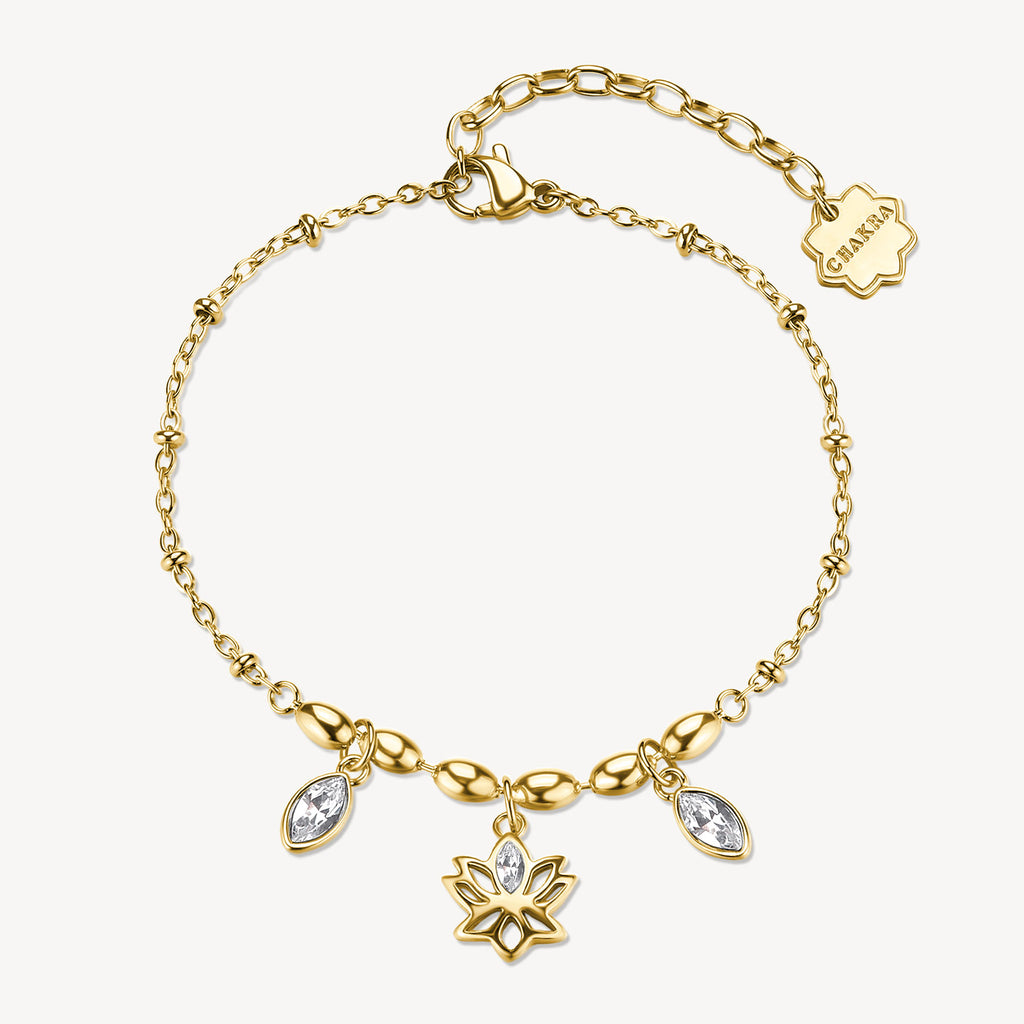 Bracciale Brosway donna Chakra Fiore di loto gold