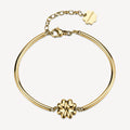 Bracciale Brosway donna Chakra Fortuna Quadrifoglio gold