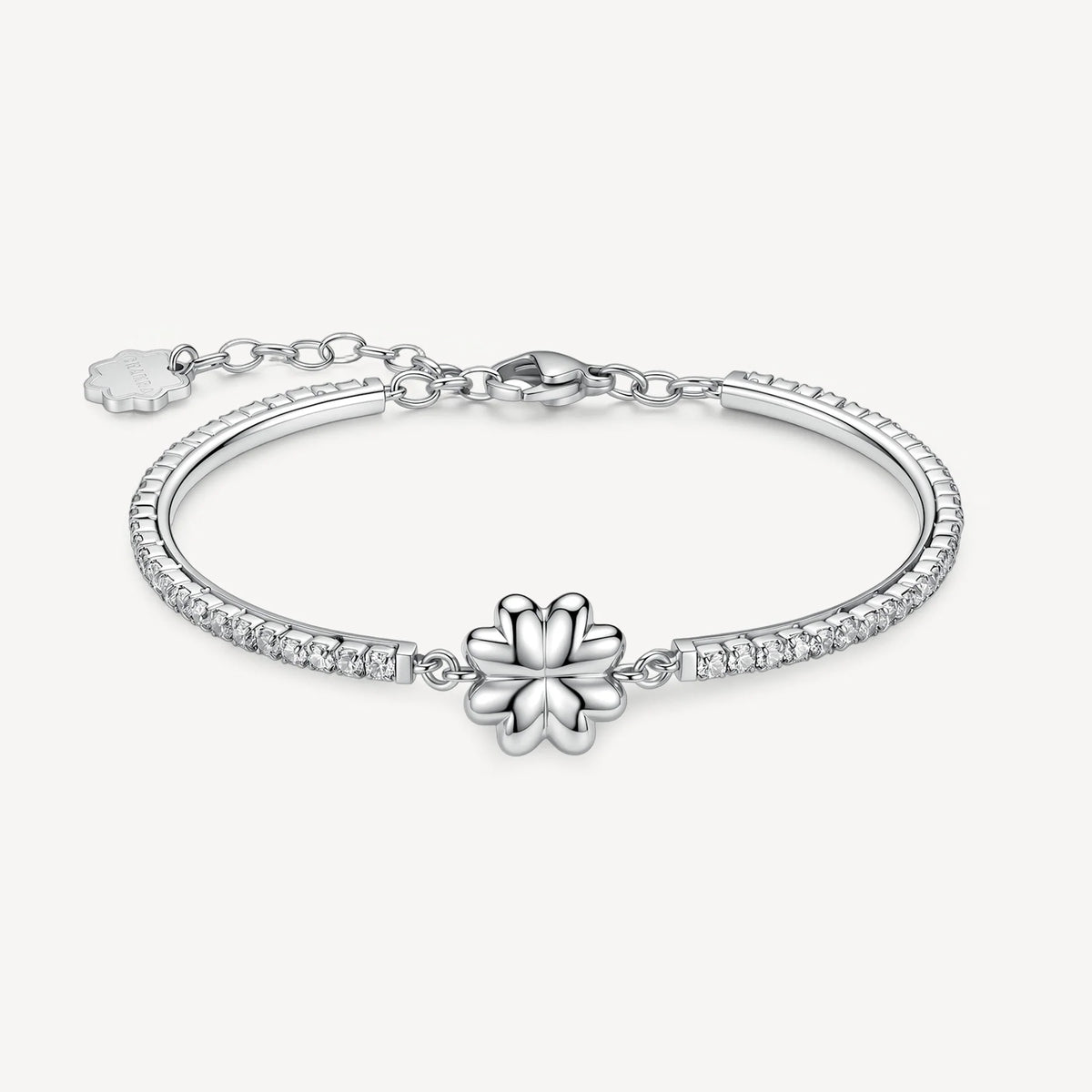 Bracciale Brosway donna Chakra Fortuna Tennis quadrifoglio
