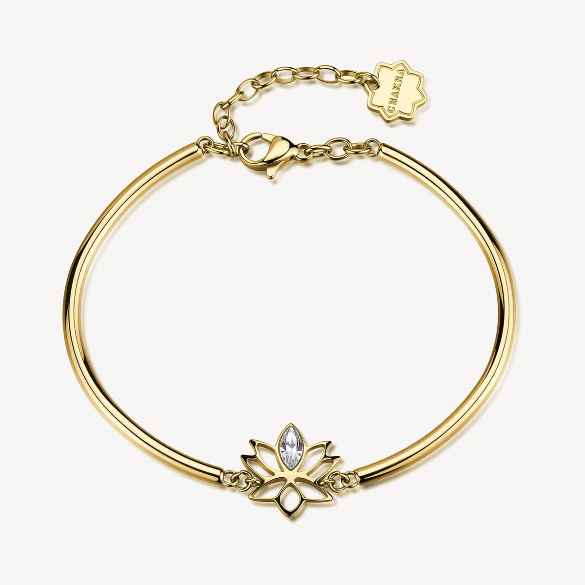 Bracciale Brosway donna Chakra Protezione Fiore di loto gold