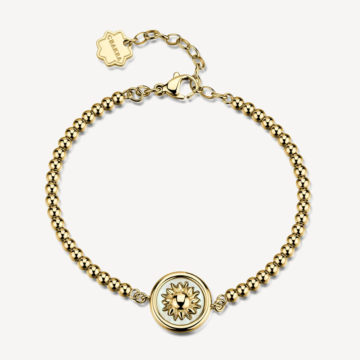 Bracciale Brosway donna Chakra Protezione Sole gold madreperla
