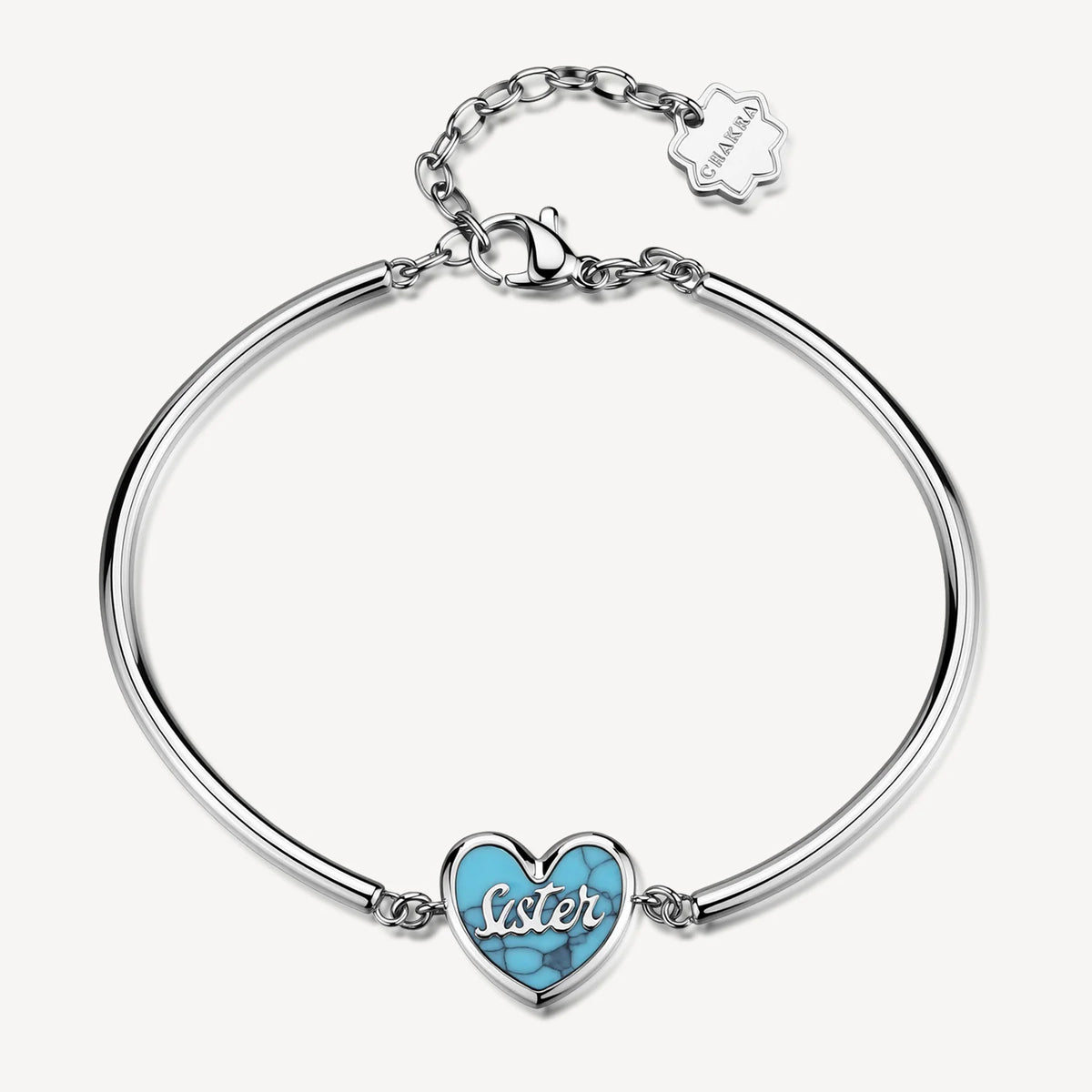 Bracciale Brosway donna Chakra Famiglia Cuore Sister turchese