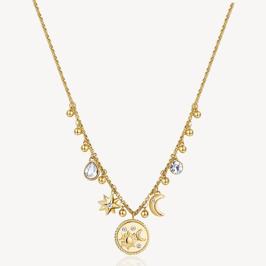 Collana Brosway Donna CHAKRA MISTICI Sole e Luna