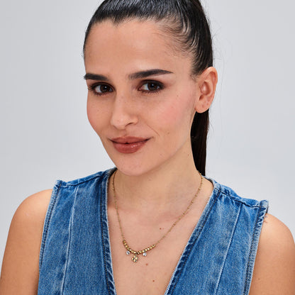 Collana Brosway donna Chakra Quadrifoglio gold