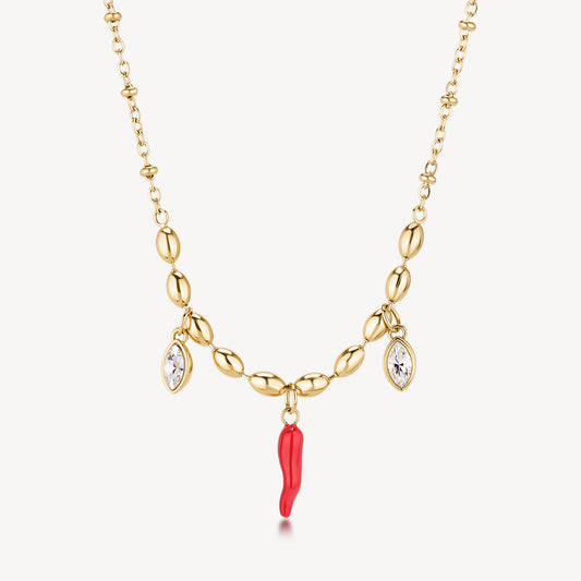 Collana Brosway donna Chakra Cornetto gold
