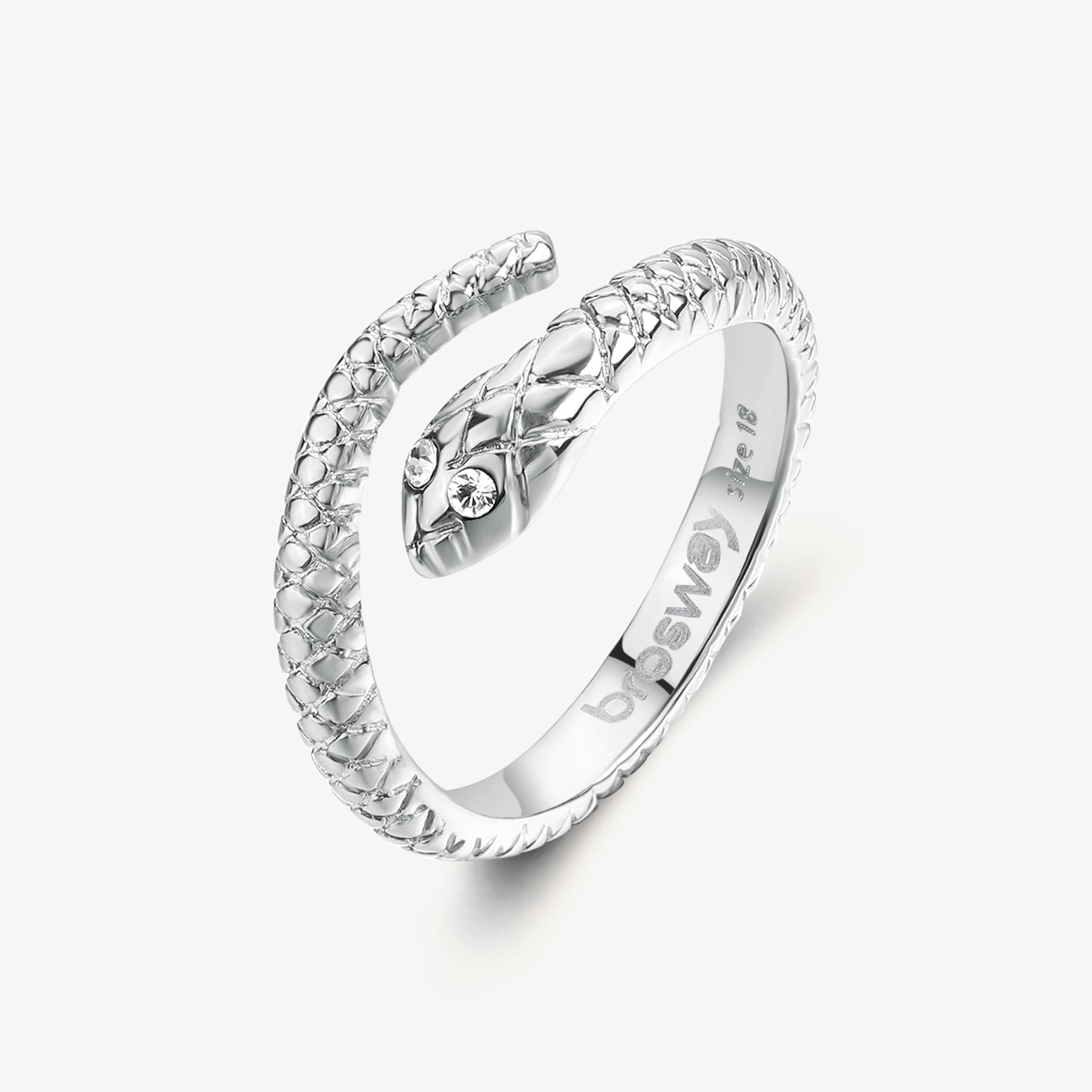 Anello Brosway Donna CHAKRA MISTICI Serpente