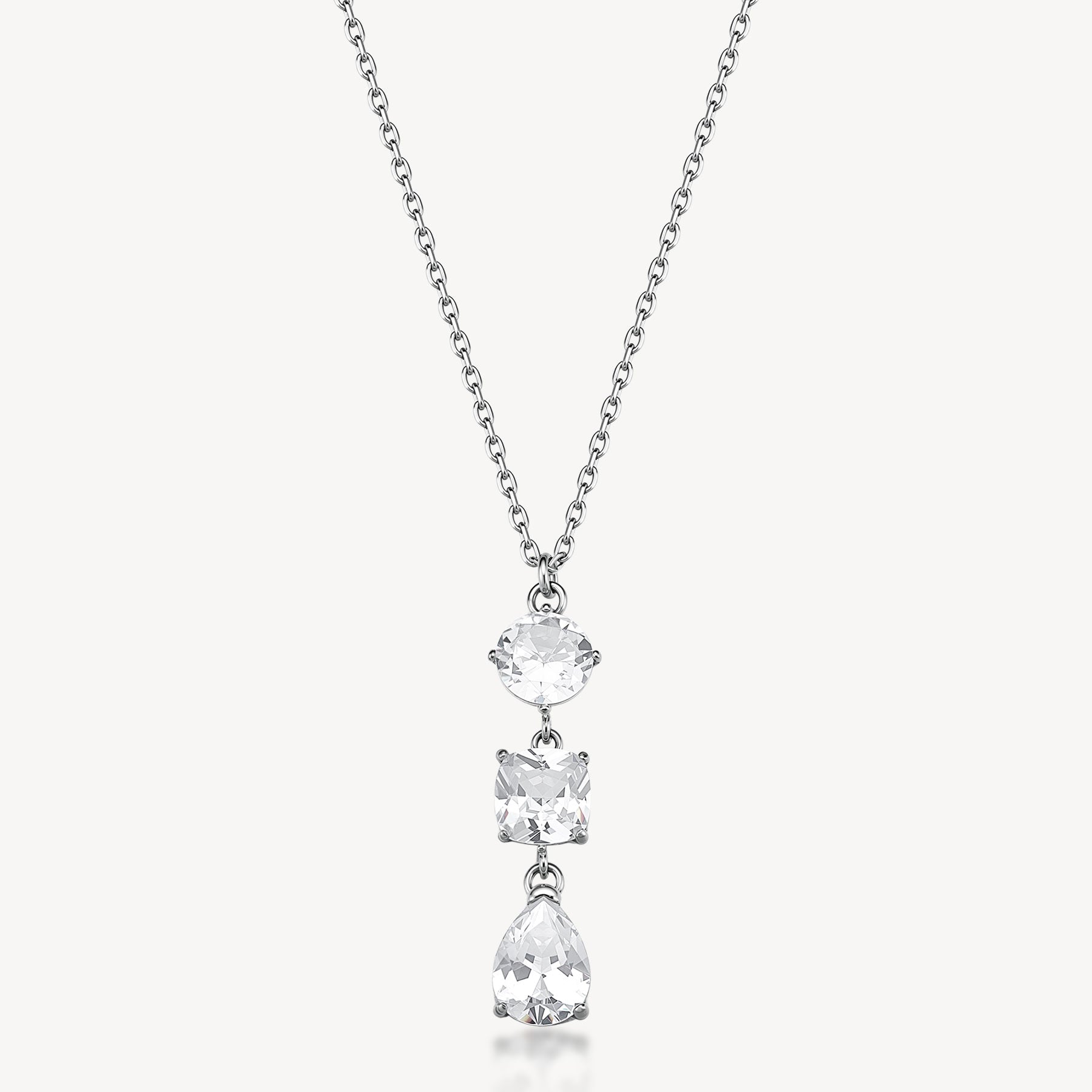 Collana Brosway donna Dreaming Tris zirconi