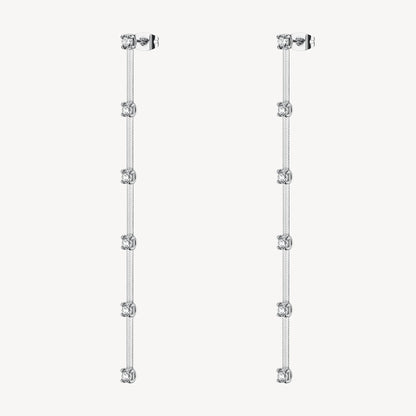 Orecchini pendenti Brosway donna Dreaming Snake con zirconi