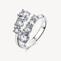 Anello Brosway donna Dreaming Contrarié con zirconi crystal
