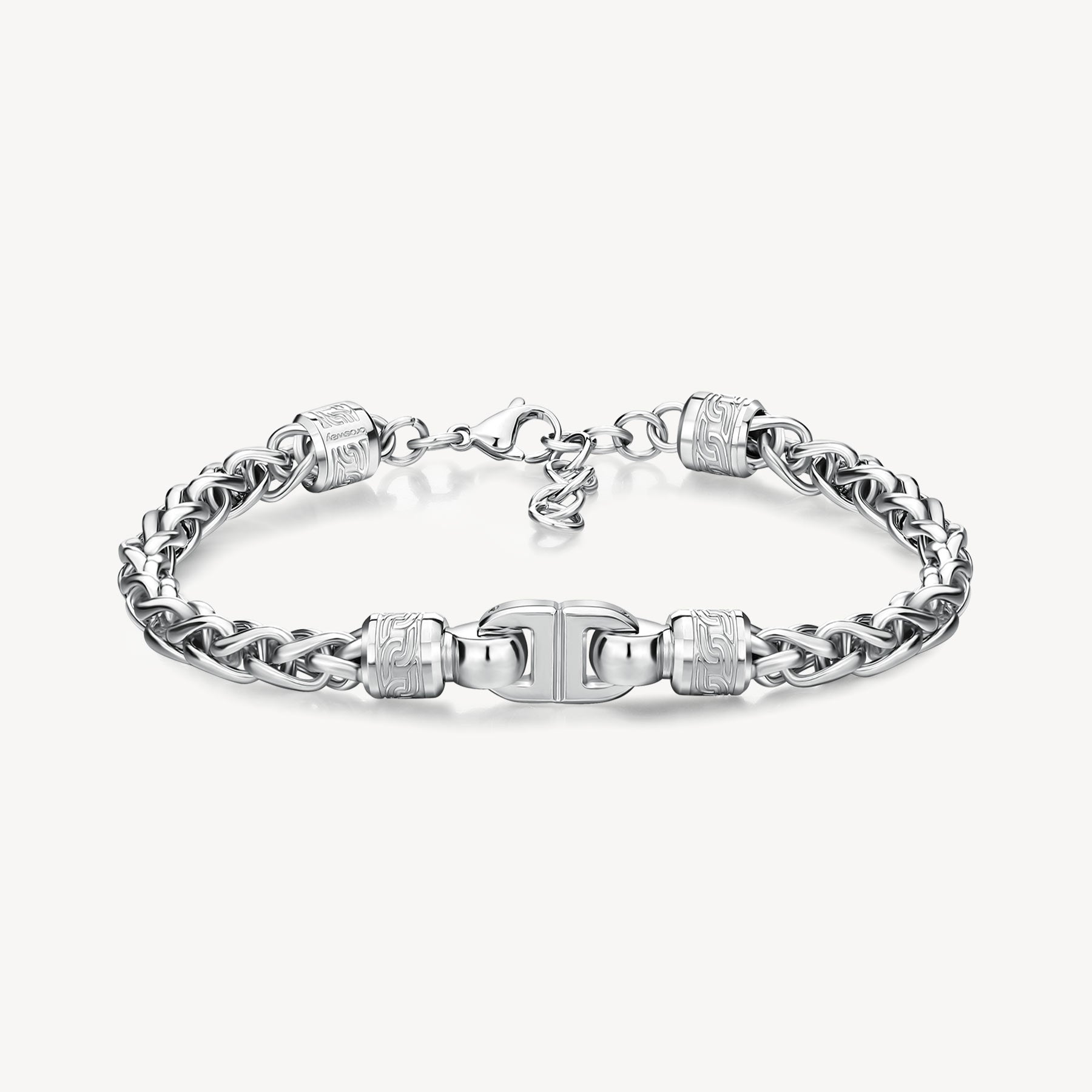 BRACCIALE UOMO BROSWAY KNOCKER Catena spiga