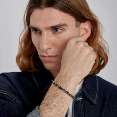 Bracciale uomo Brosway Nemesi Catena Rutenio