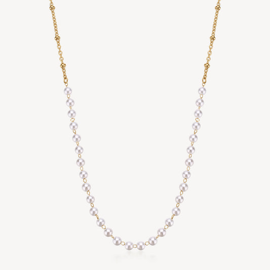 Collana Brosway Essential Perle gold