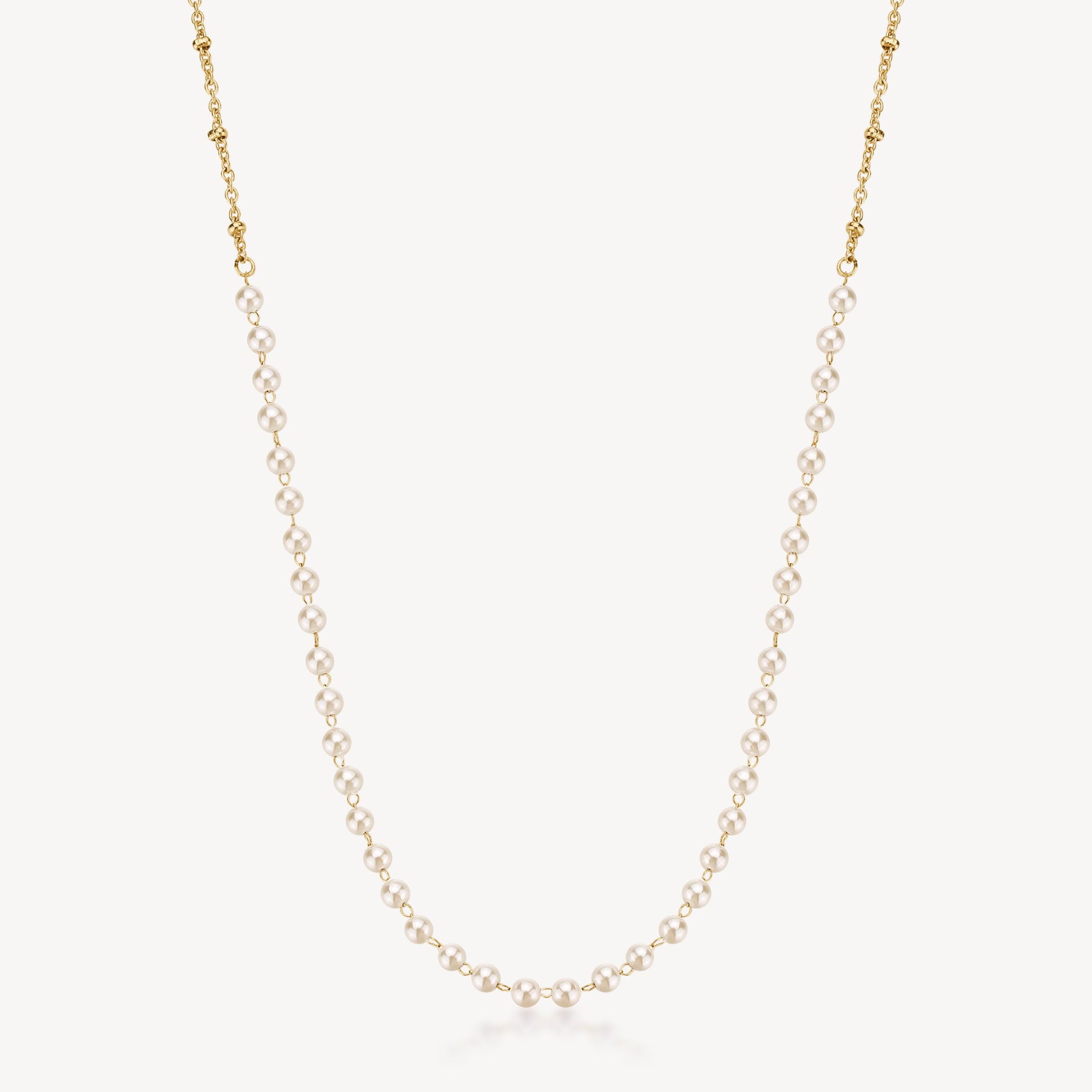 Collana Brosway Essential Perle gold lunga