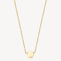 Collana Brosway Essential Piastrina tonda gold