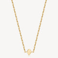 Collana Brosway Essential Piastrina gold