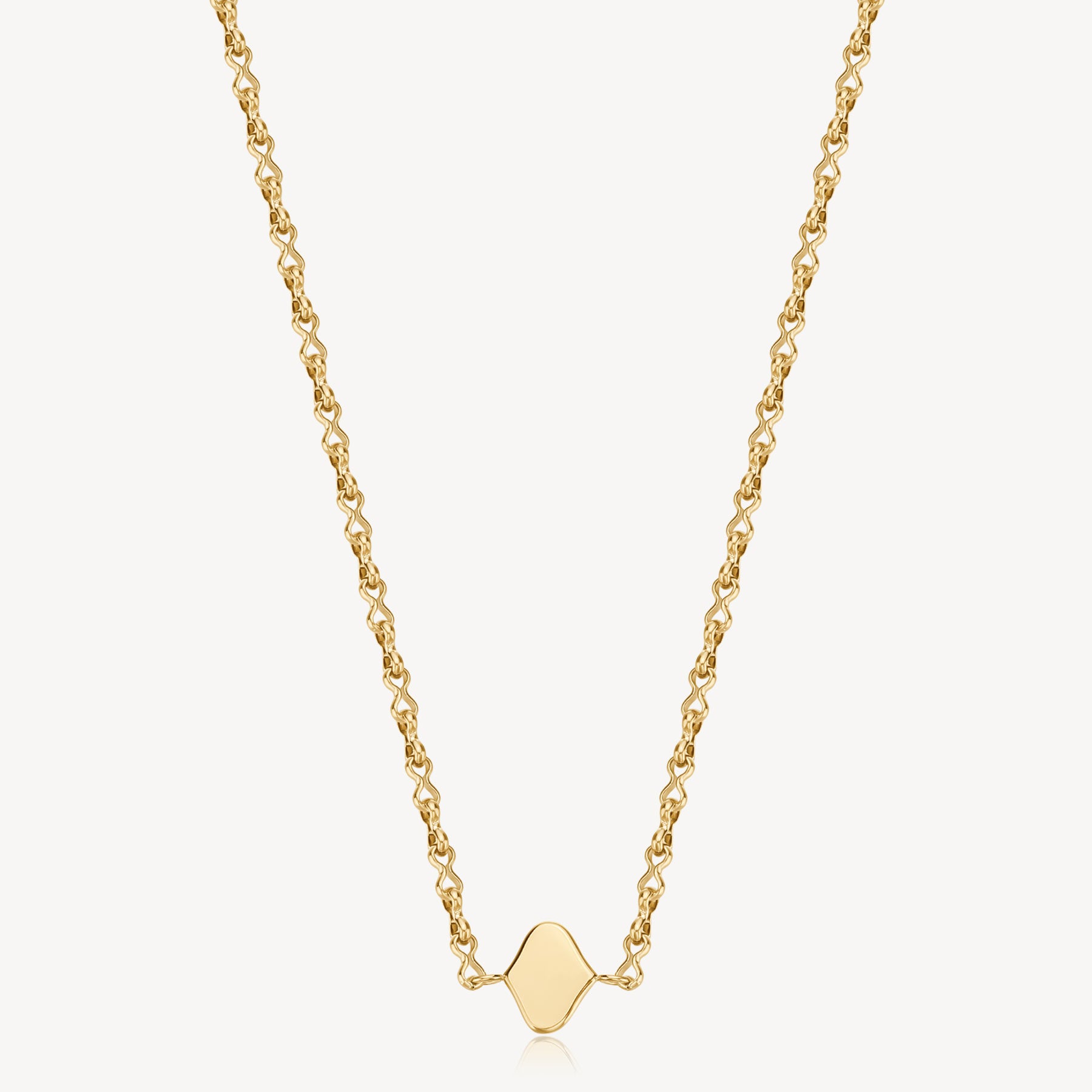 Collana Brosway Essential Piastrina gold