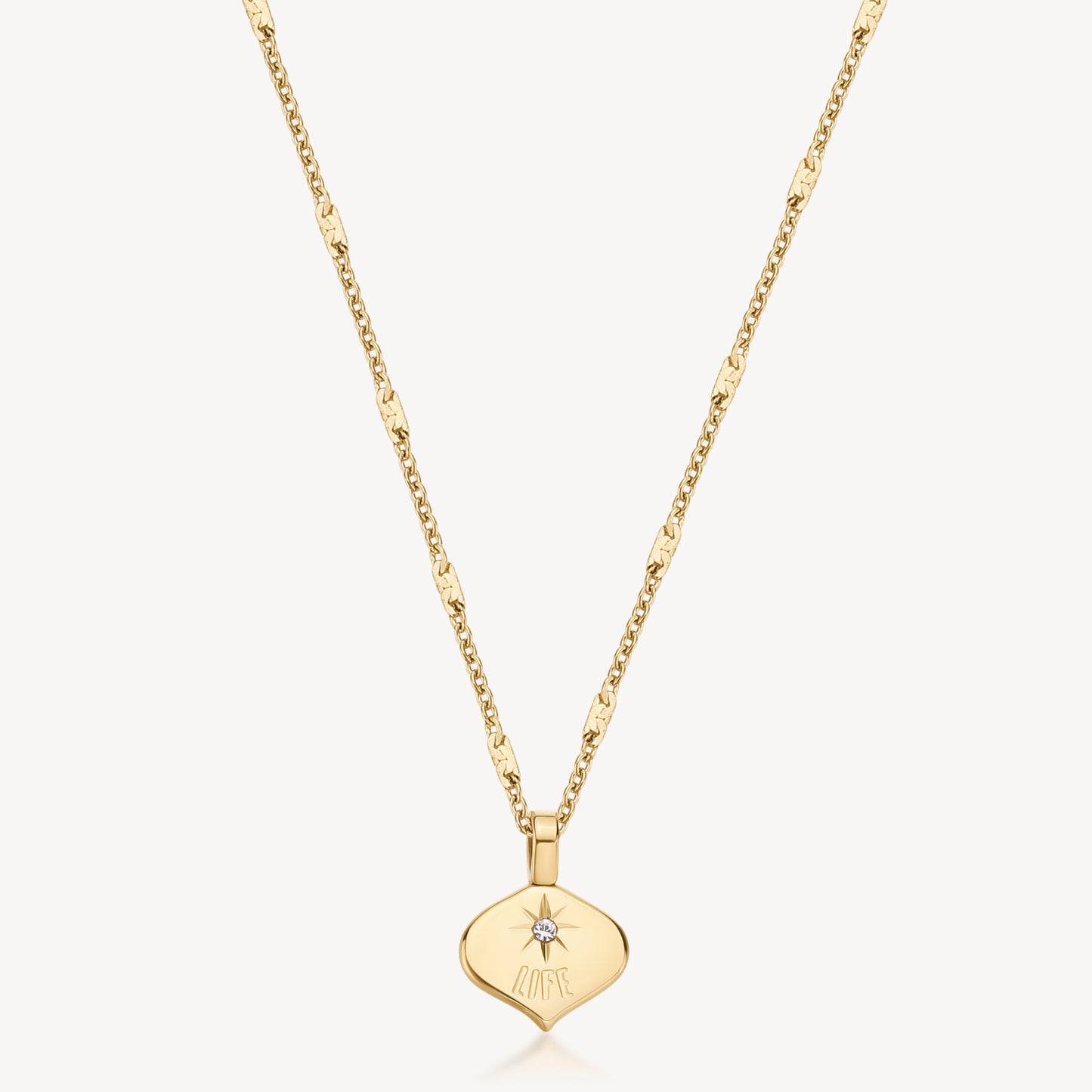 Collana Brosway Essential Piastrina Life gold