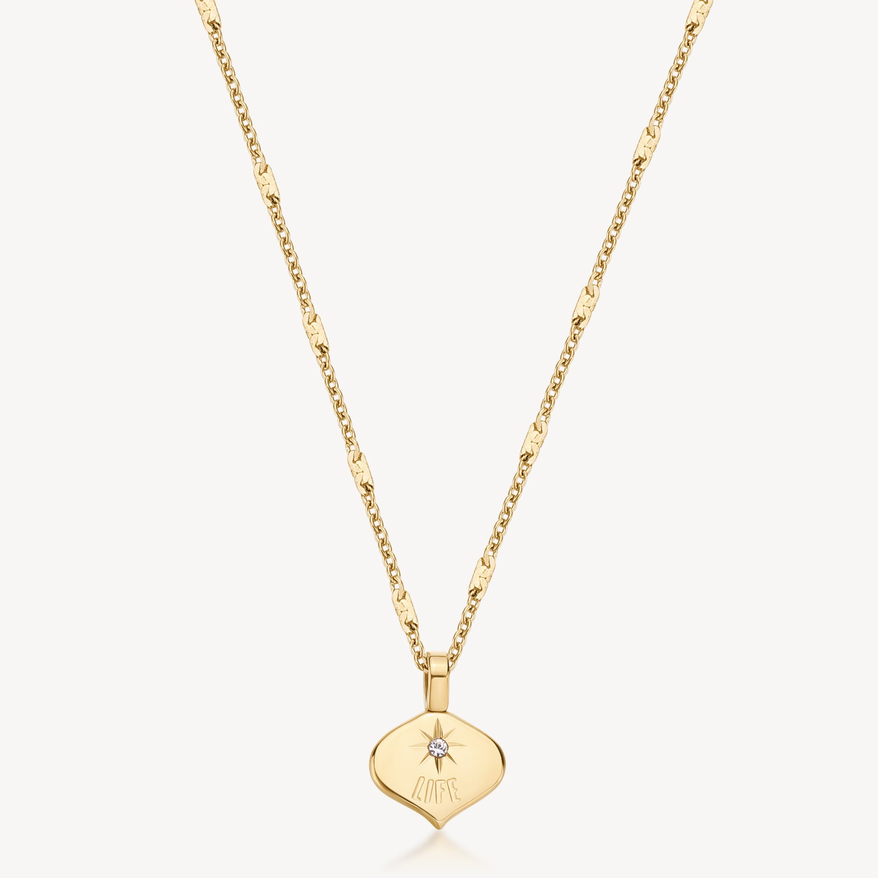 Collana Brosway Essential Piastrina Life gold