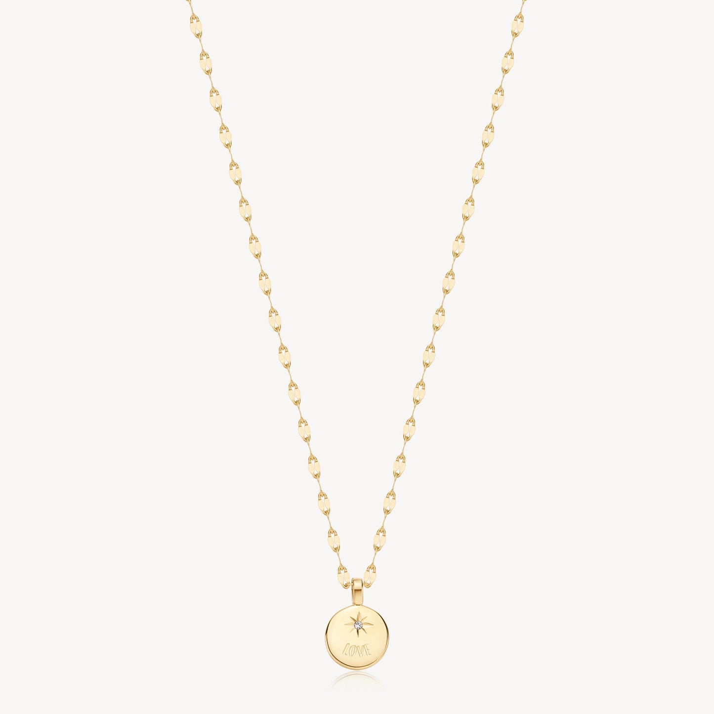 Collana Brosway Essential Piastrina Love gold