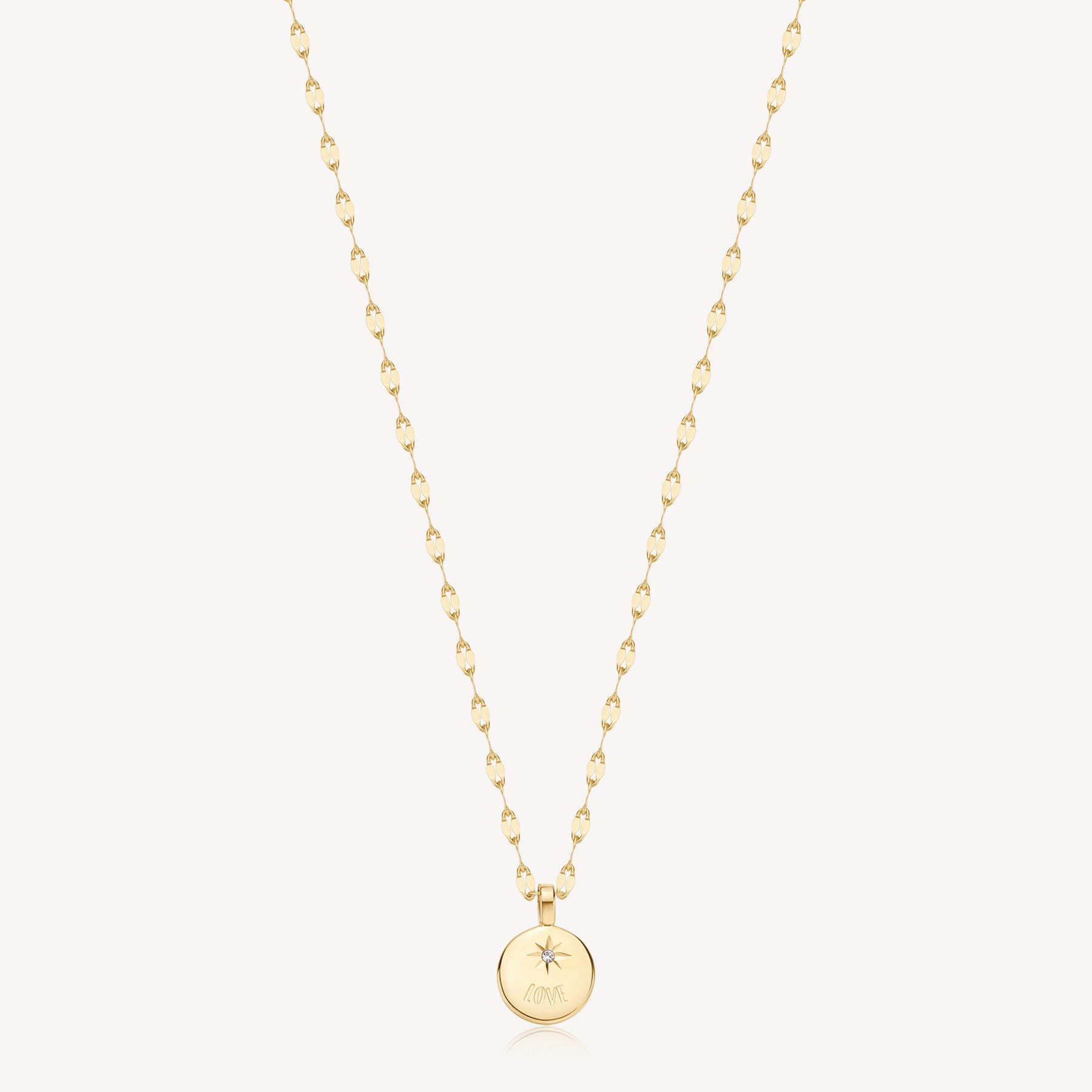 Collana Brosway Essential Piastrina Love gold