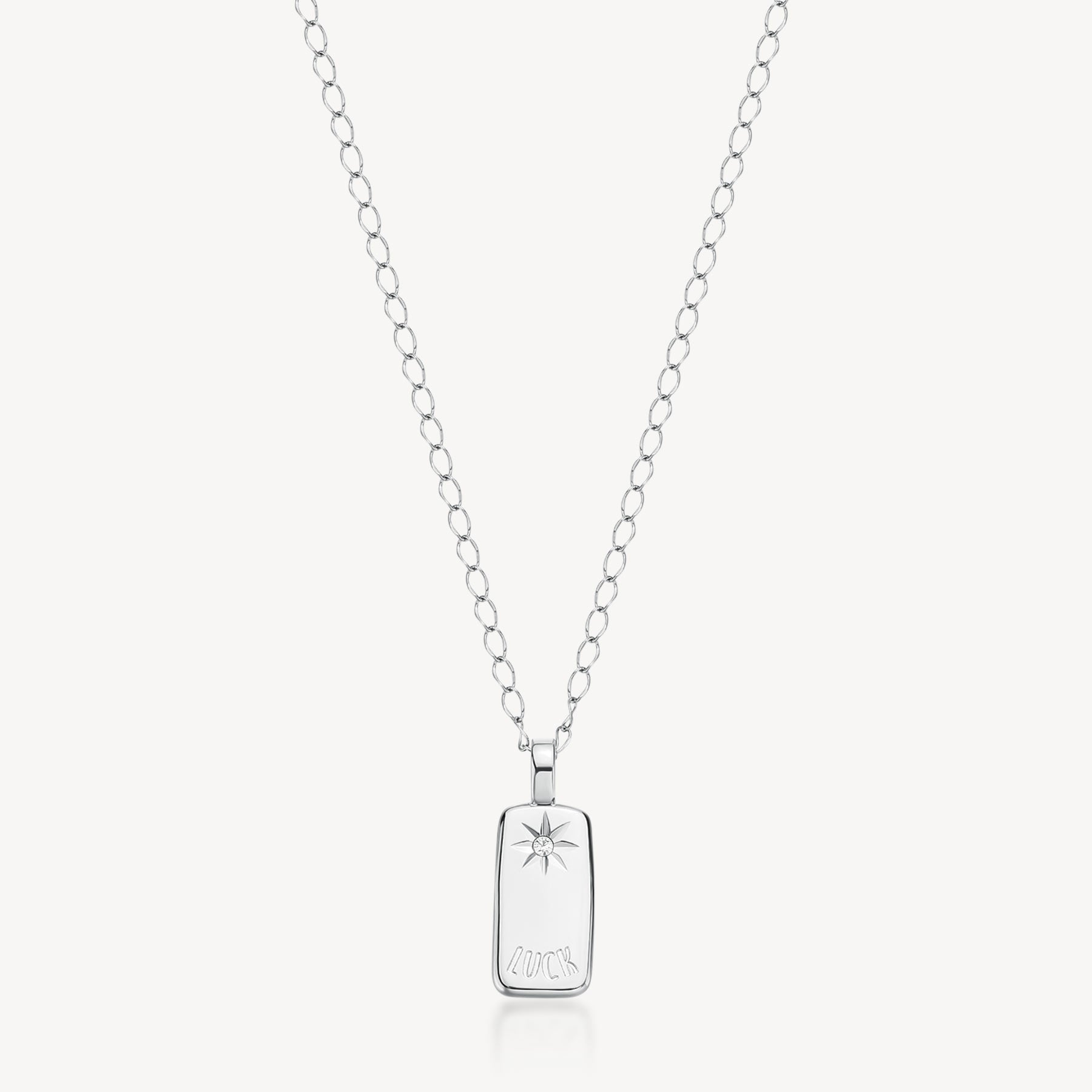 Collana Brosway Essential Piastrina Luck