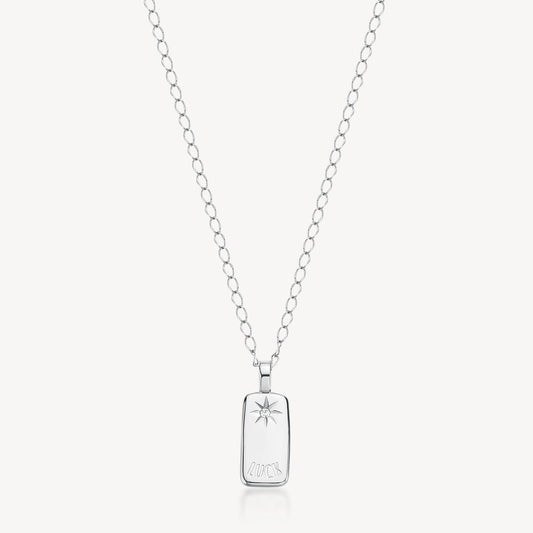 Collana Brosway Essential Piastrina Luck