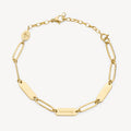 Bracciale Brosway Essential Catena e piastrine gold