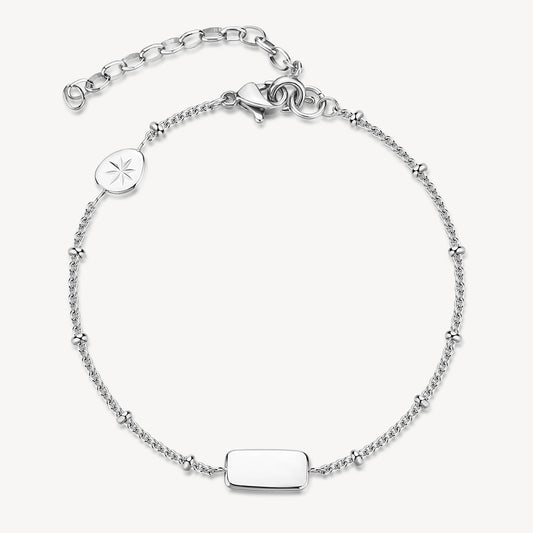 Bracciale Brosway Essential Piastrina rettangolare