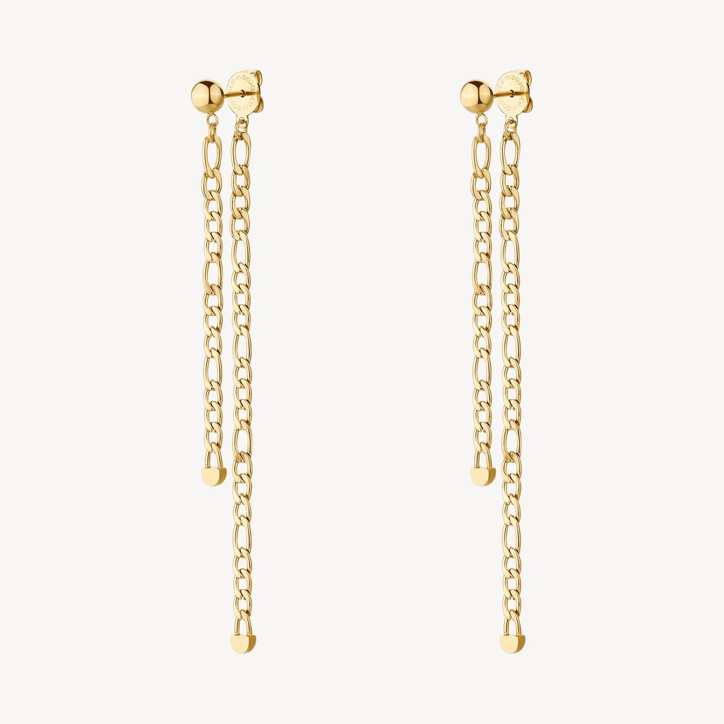 Orecchini pendenti Brosway Essential Grumetta gold