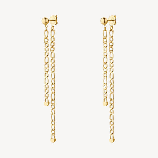 Orecchini pendenti Brosway Essential Grumetta gold
