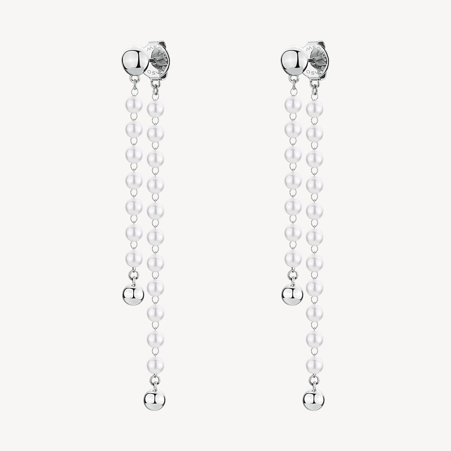 Orecchini pendenti Brosway Essential Perle