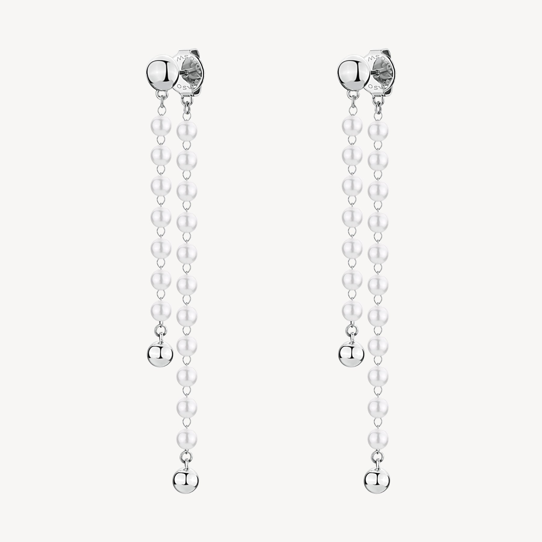Orecchini pendenti Brosway Essential Perle
